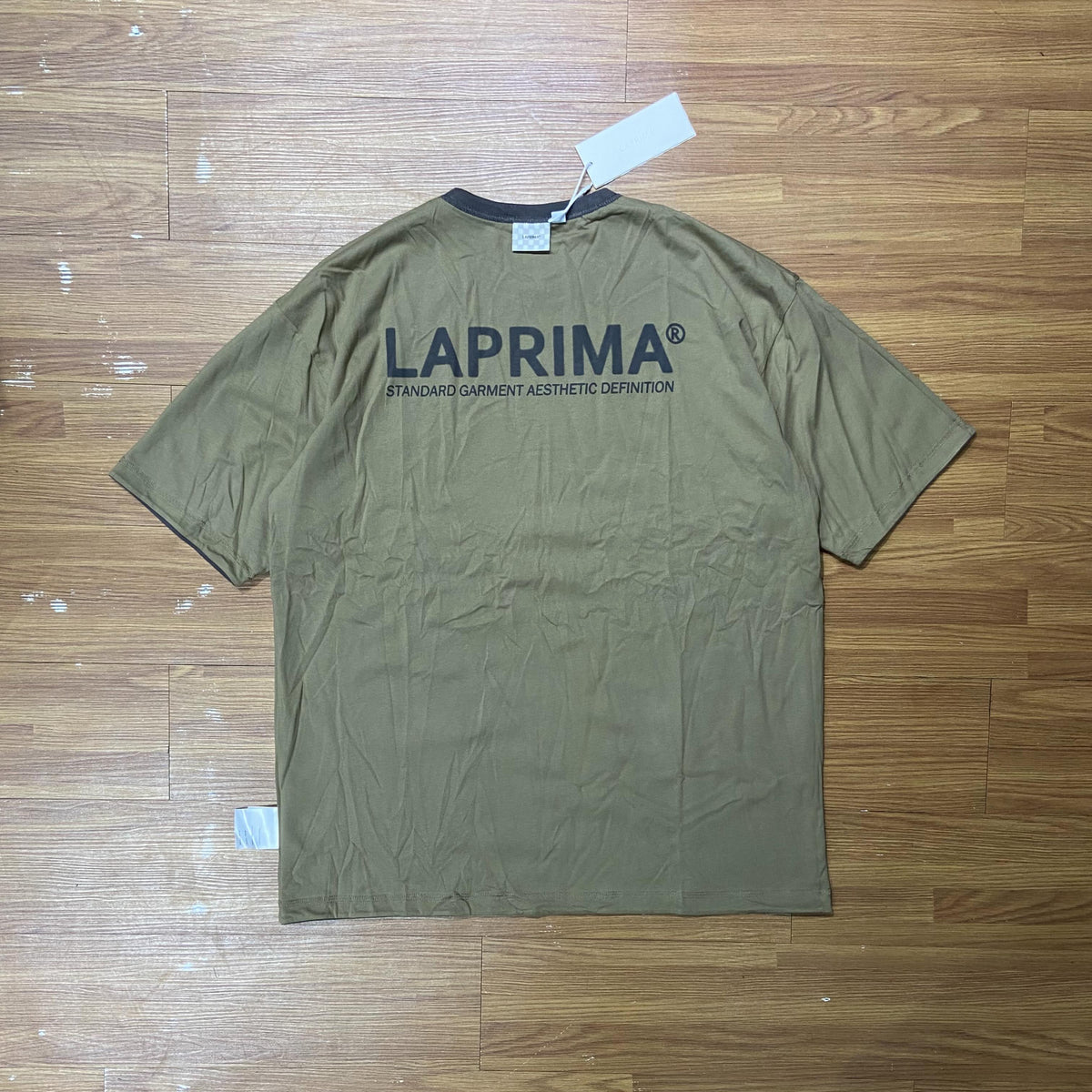 Laprima Reversible Tee SS Olive x Brown