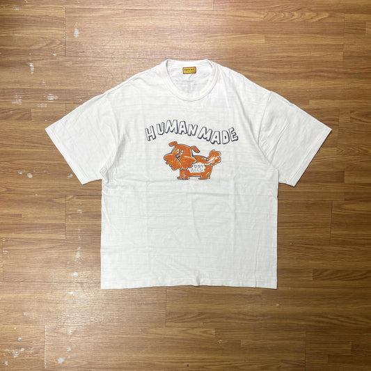 Human Made Dog Tee SS White (Used)