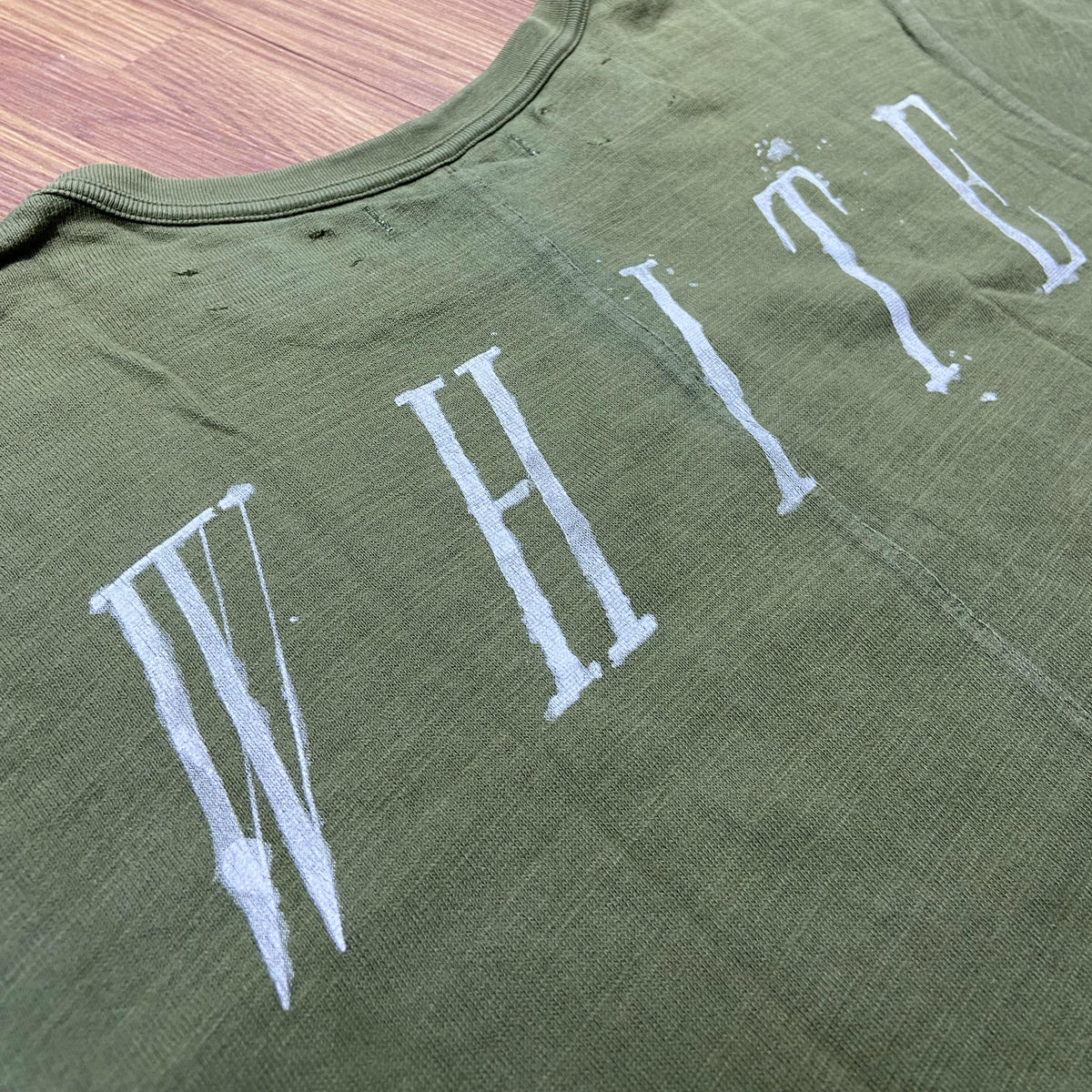 OFF-WHITE c/o VIRGIL ABLOH™ White Tee SS (Made in UE) Olive (Used)