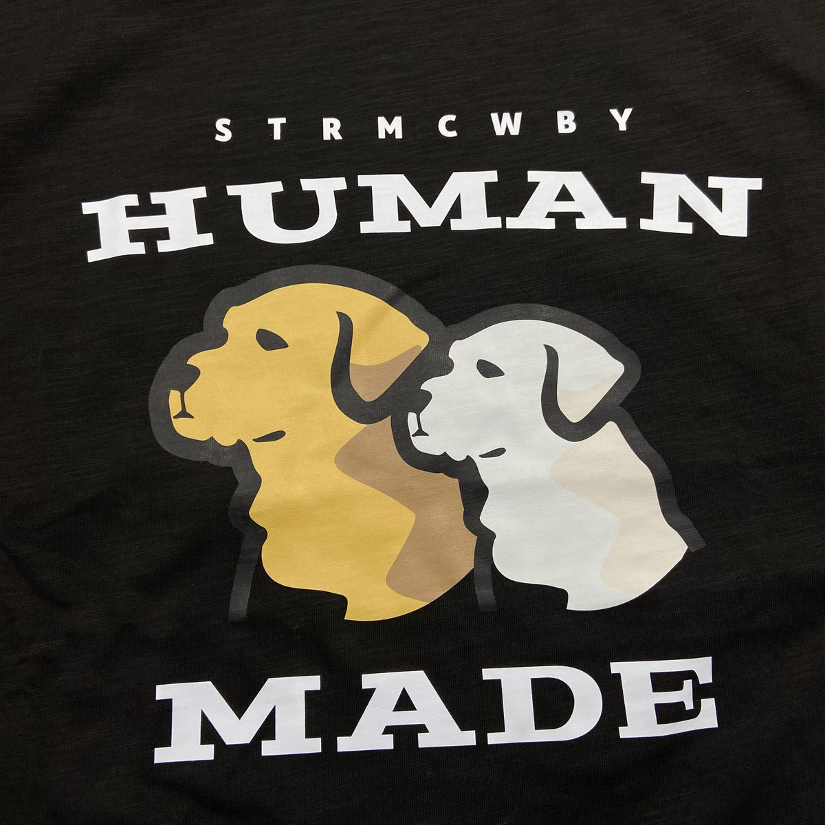 Human Made Dogs Tee SS Black (Display Item)
