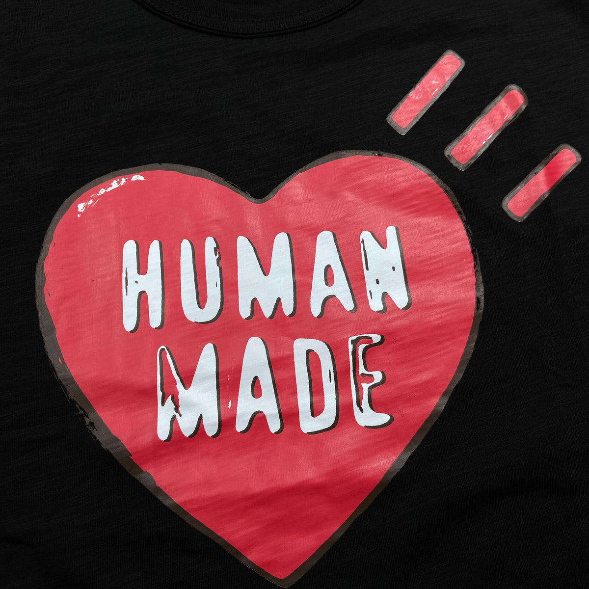 Human Made Heart Logo Tee SS Black (Display Item)