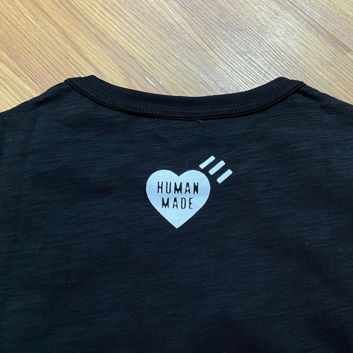 Human Made Heart Logo Tee SS Black (Display Item)