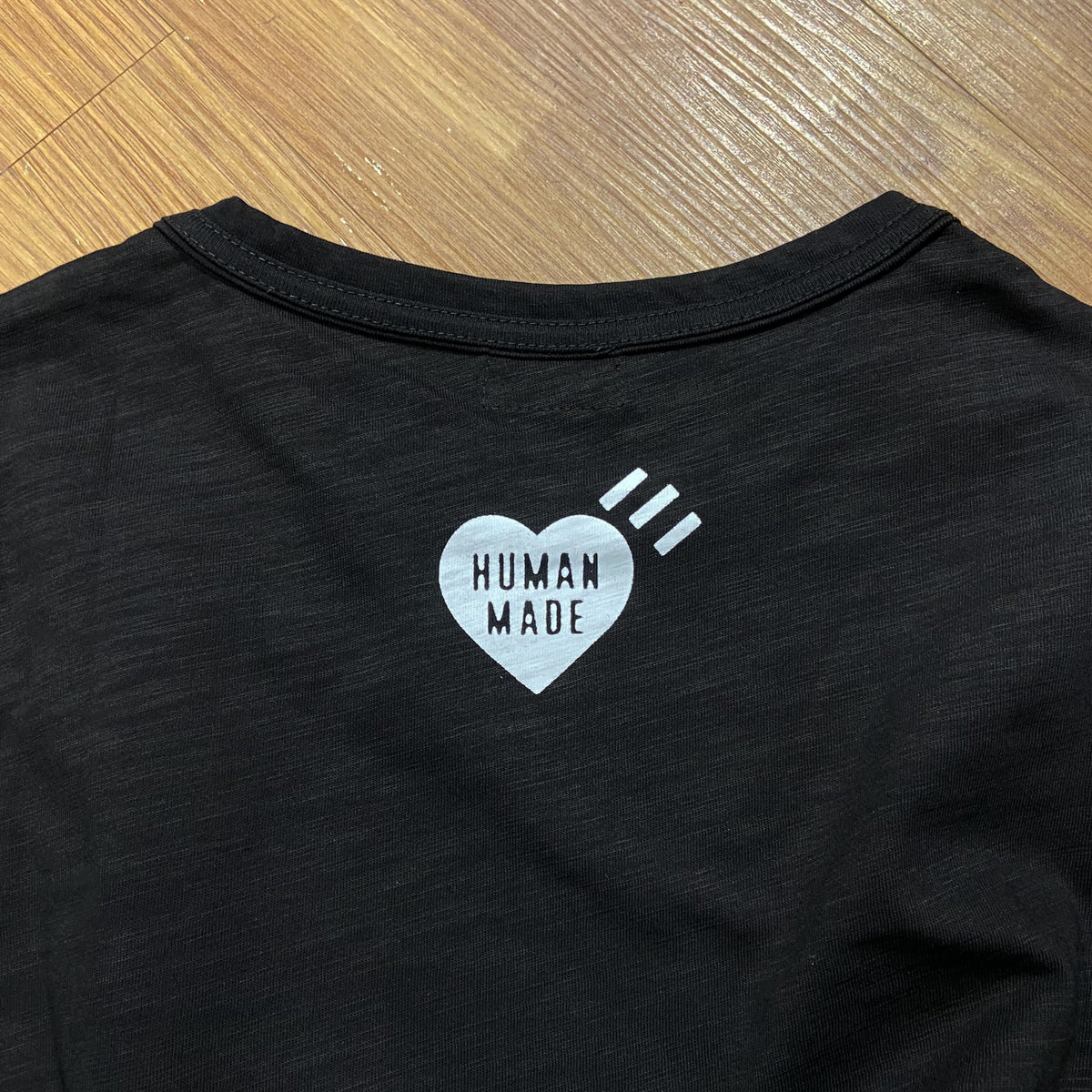 Human Made Tiger Tee SS Black (Display Item)
