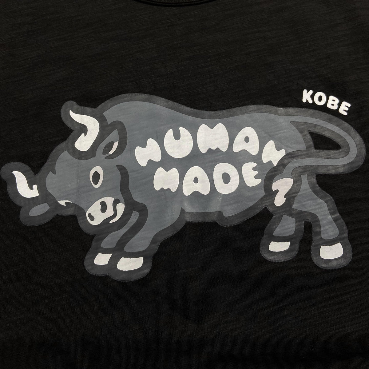 Human Made Kobe Bull Tee SS 日本神戶限定 Black (Display Item)