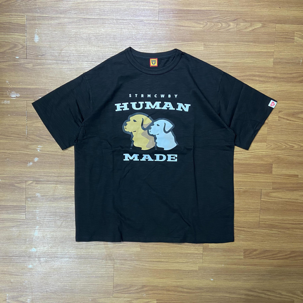 Human Made Dogs Tee SS Black (Display Item)