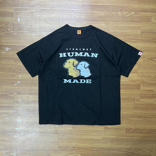 Human Made Dogs Tee SS Black (Display Item)