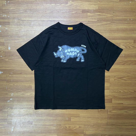 Human Made Kobe Bull Tee SS 日本神戶限定 Black (Display Item)