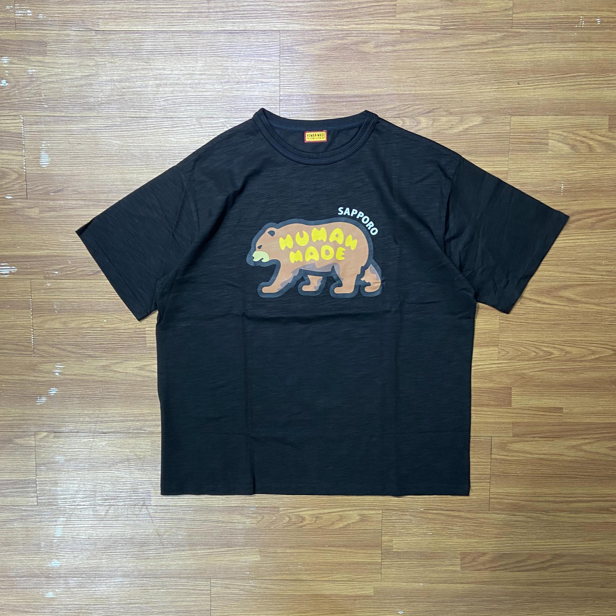Human Made Sapporo Bear Tee SS 日本札幌限定 Black  (Display Item)