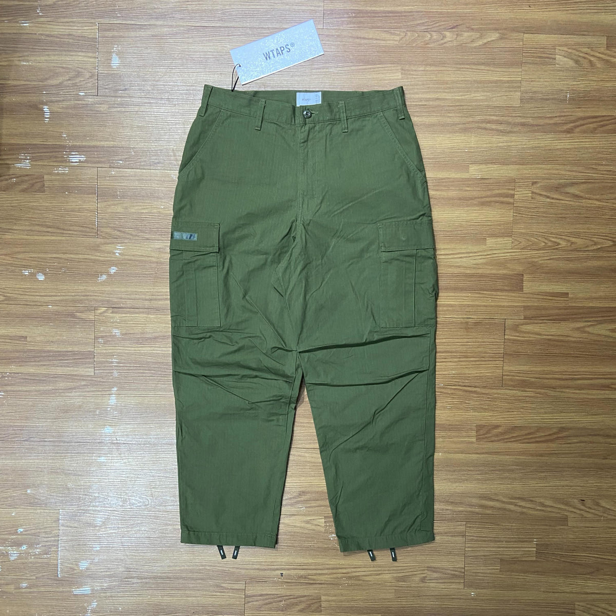 WTAPS MILT9602 TROUSERS / NYCO. RIPSTOP (Made in Japan) Olive Drab (Display Item)