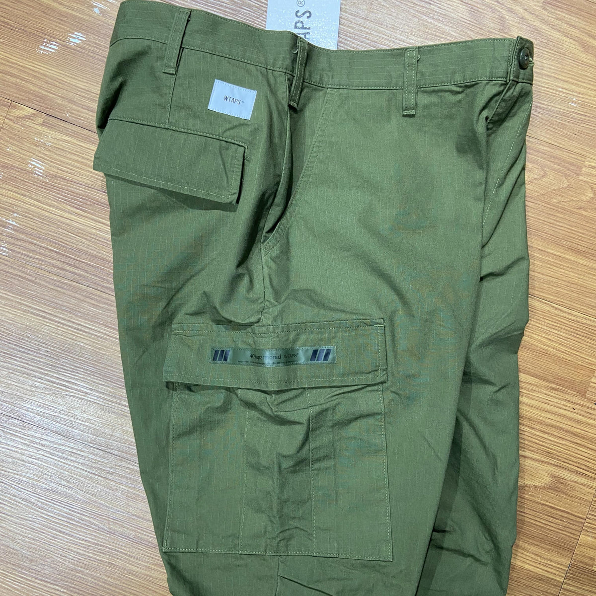 WTAPS MILT9602 TROUSERS / NYCO. RIPSTOP (Made in Japan) Olive Drab (Display Item)