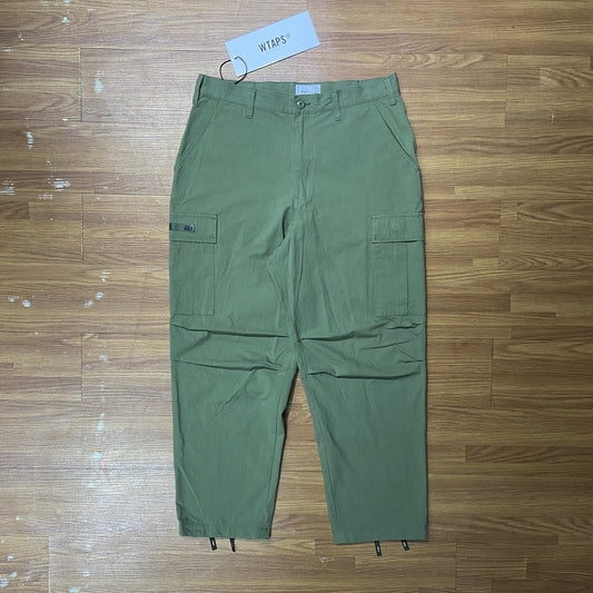 WTAPS MILT9601 TROUSERS / NYCO. RIPSTOP (Made in Japan) Olive Drab (Display Item)
