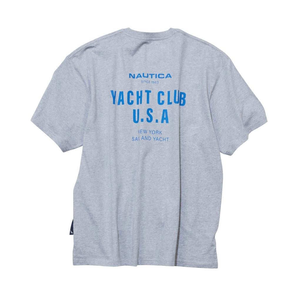 Preorder 預訂 Nautica KR Yacht Club USA Tee SS White Brown Olive Grey Heather Grey
