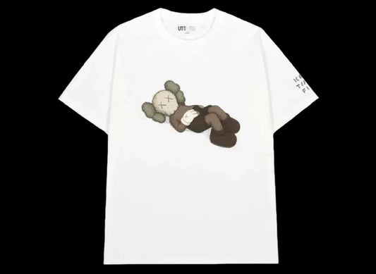 Kaws x Uniqlo UT Tokyo First Sleeping Tee White