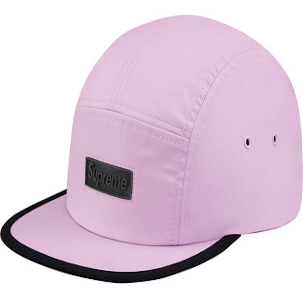 Supreme SS17 Rubber Logo Camp Cap Lavender