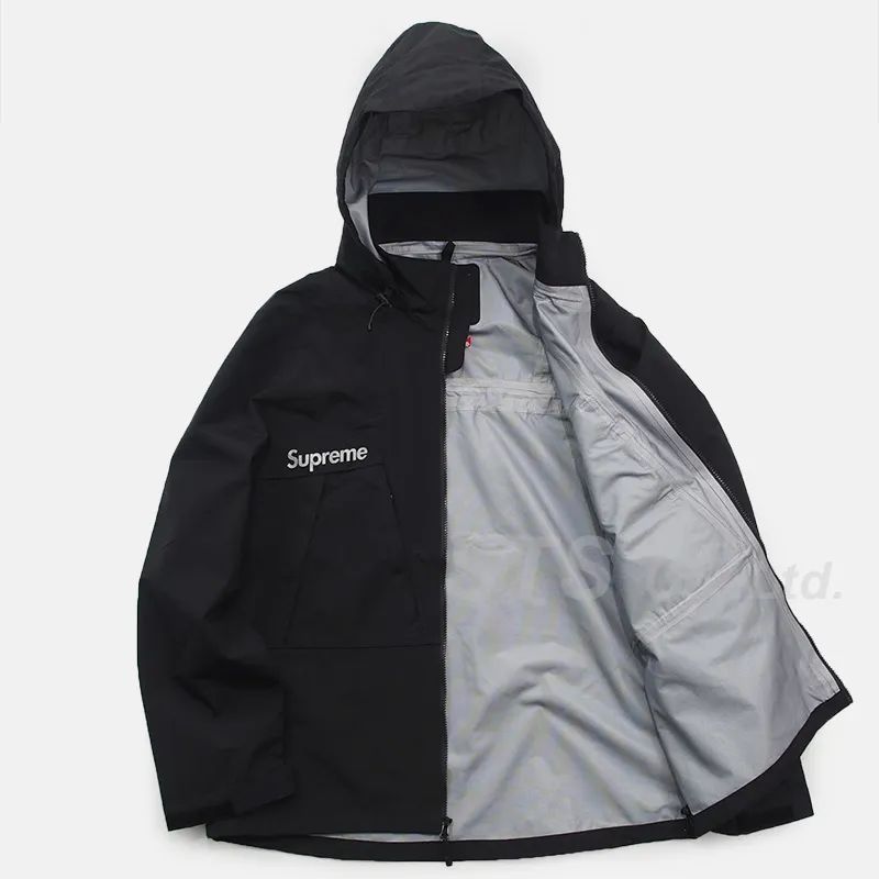 Supreme Taped Seam Jacket Black 3M Logo