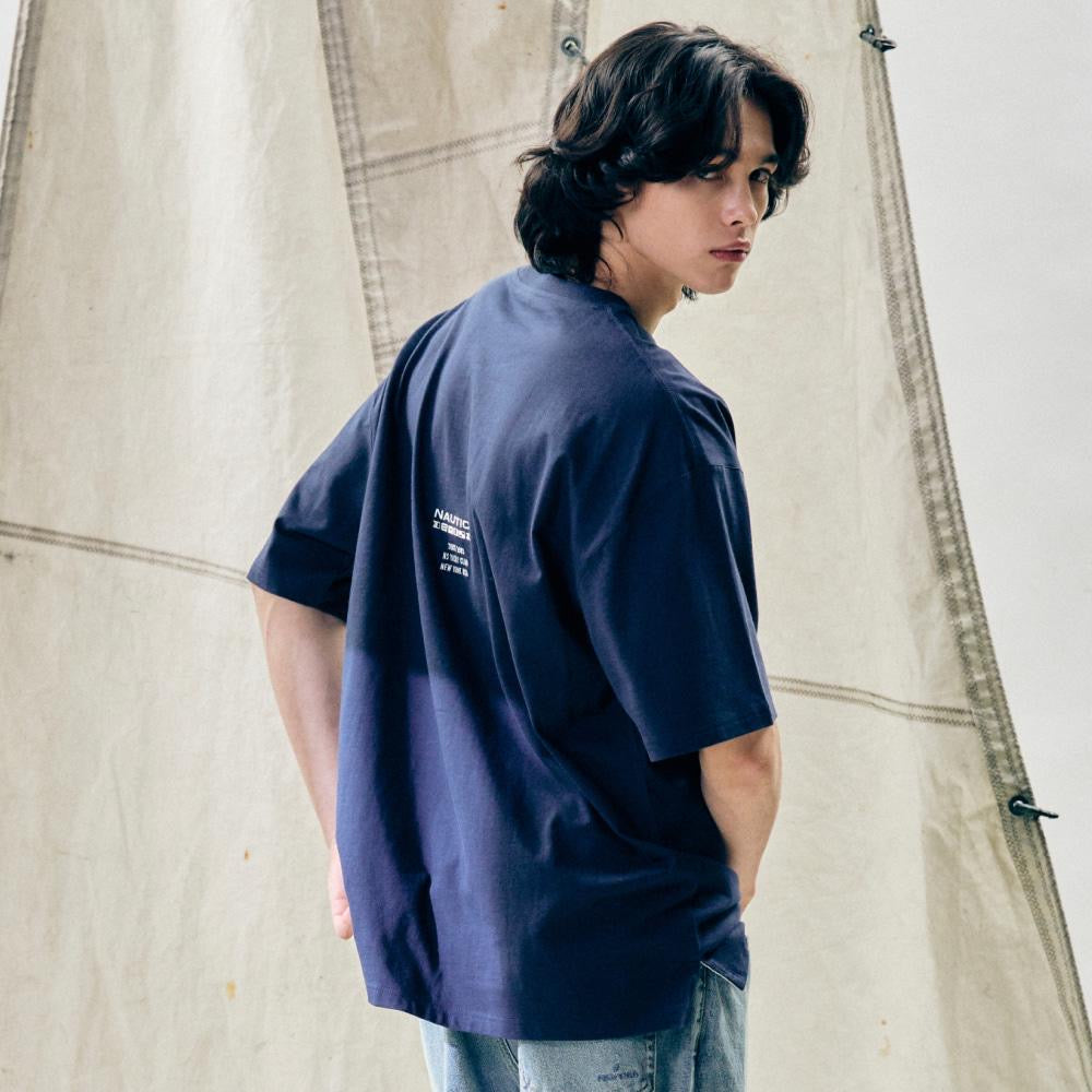 Preorder 預訂 Nautica KR Yacht Club Aplique Tee SS Navy White Forest Green
