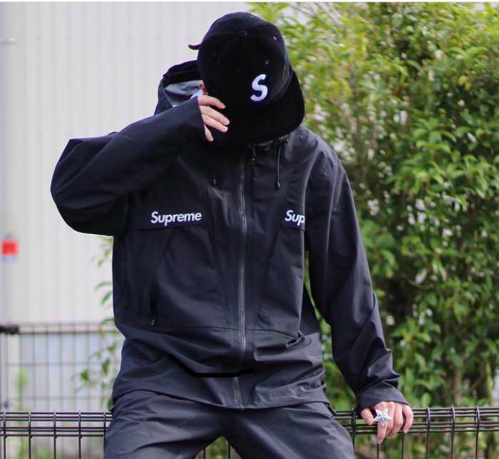 Supreme Taped Seam Jacket Black 3M Logo