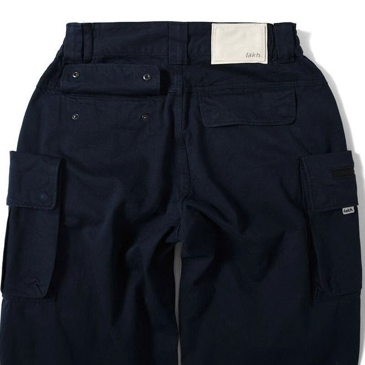 LAKH Supply 10 Pockets Cargo Pants Redline Navy TPC-RLNV