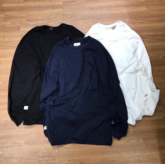 Pin Sktbs Basic Pocket LS Tee Green White