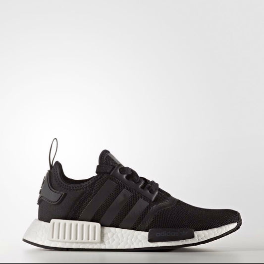 Adidas Originals NMD R1 J Core Black White S80206 黑白