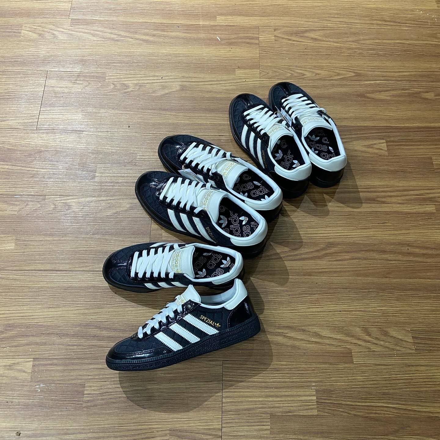 Preorder 預訂 Adidas Handball Spezial Black Rhombus JP5669 菱格紋 漆皮黑