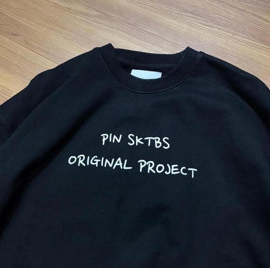Pin Sktbs OP Sweat Crewneck Black