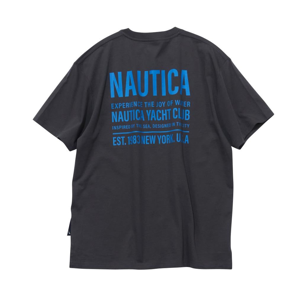 Preorder 預訂 Nautica KR Yacht Club Script Tee SS Black White Charcoal