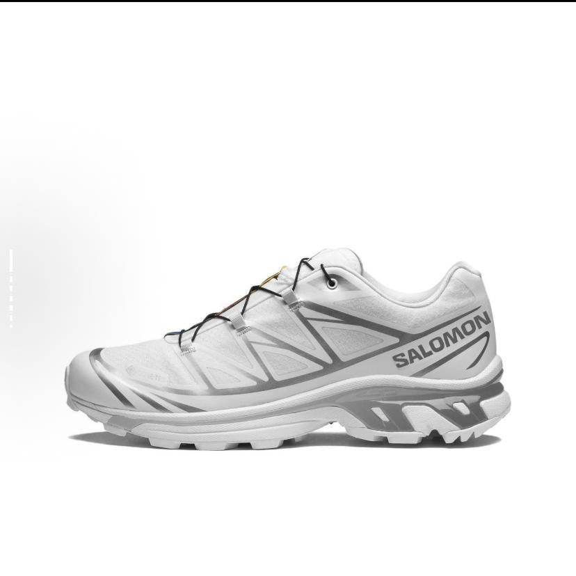 Salomon XT-6 GTX White Silver 474506 GoreTex 白銀