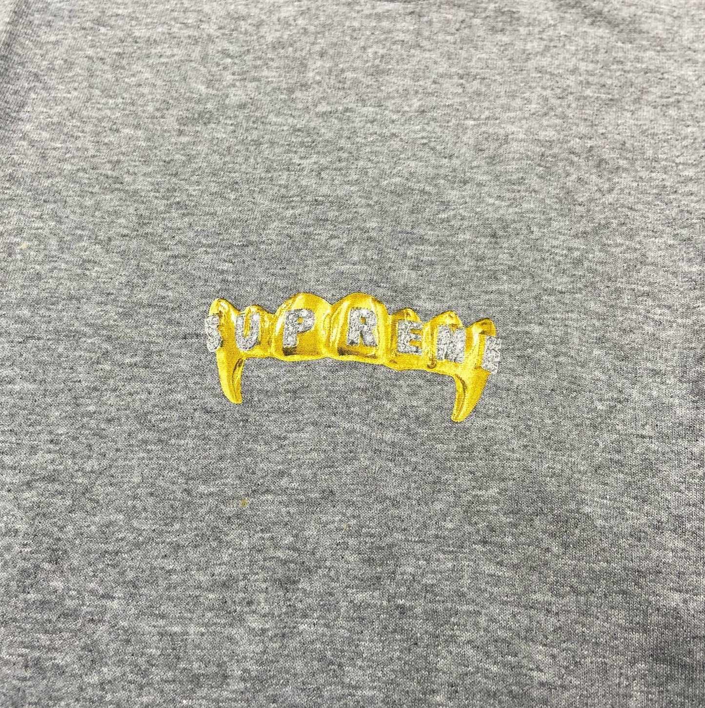 Supreme Fronts Tee Heather Grey