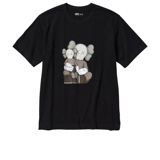 Kaws x Uniqlo UT Graphic Tee Black