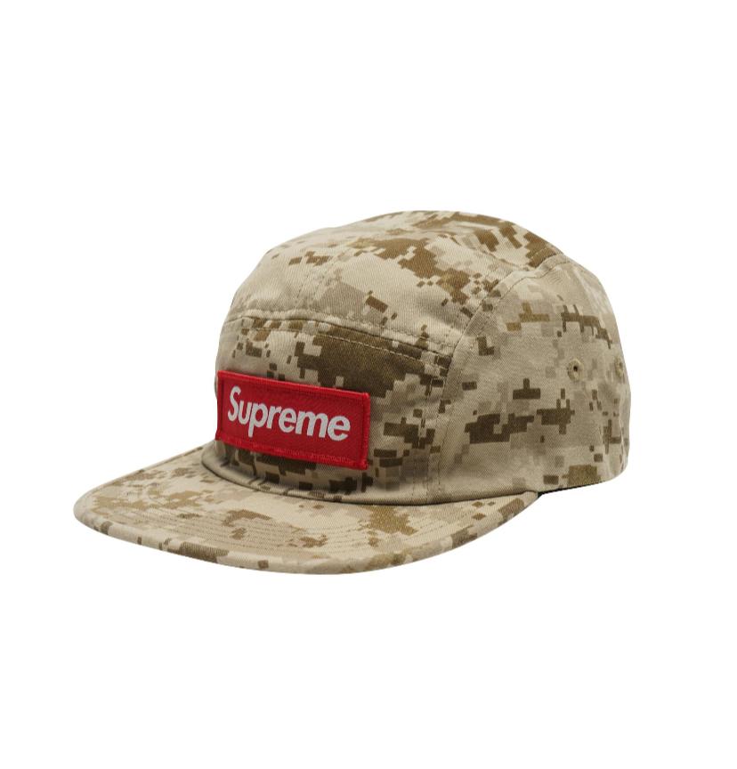 Supreme NYCO Twill Camp Cap Tan Digi Camo