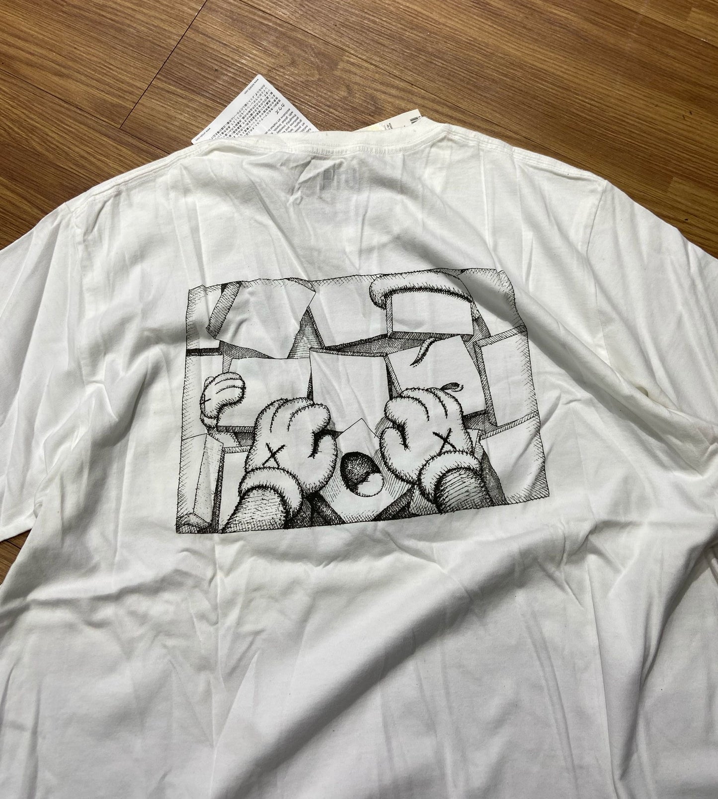Kaws x Uniqlo UT Chum XX Pocket Tee White