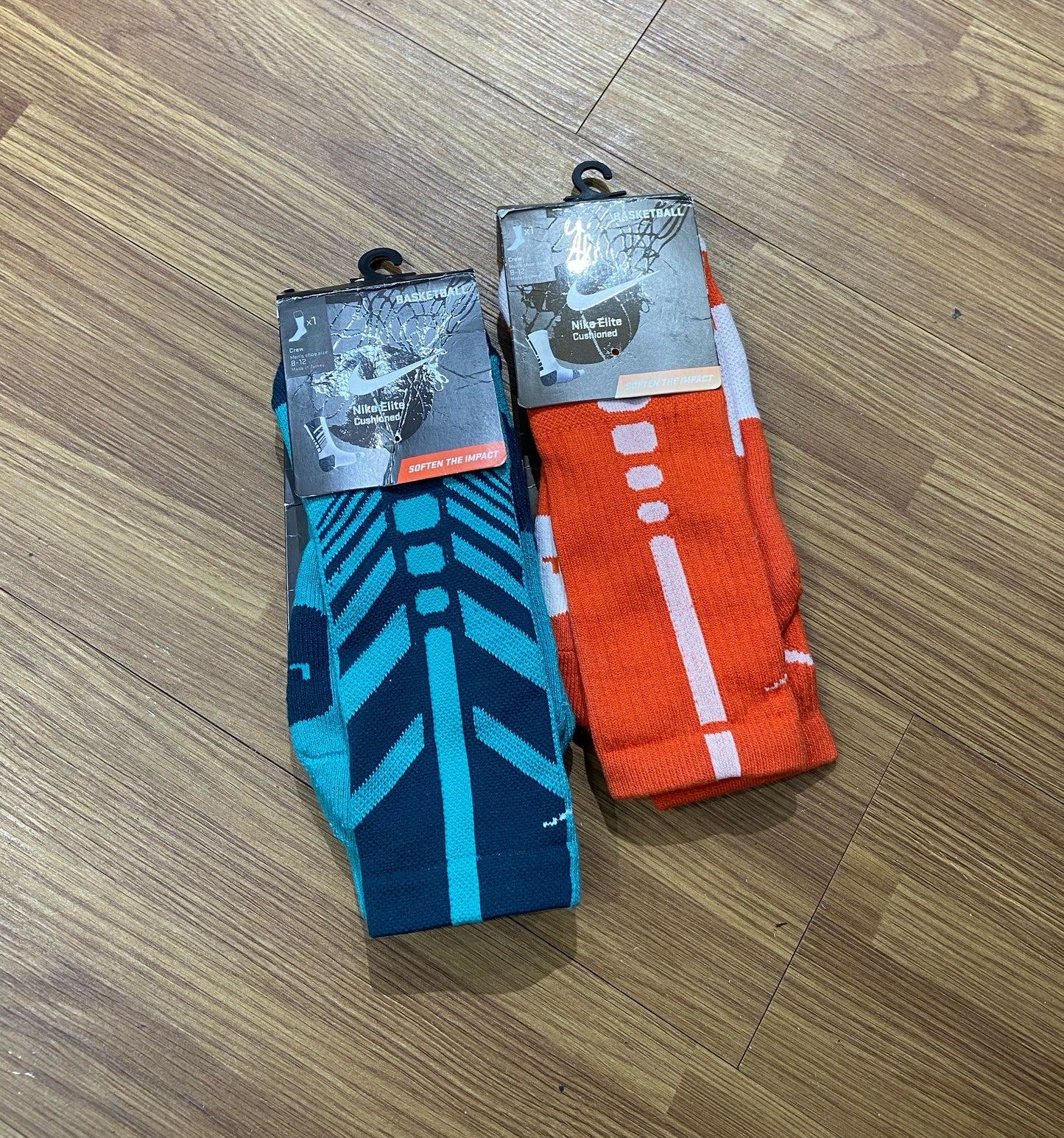 Nike ELITE Socks Orange Blue