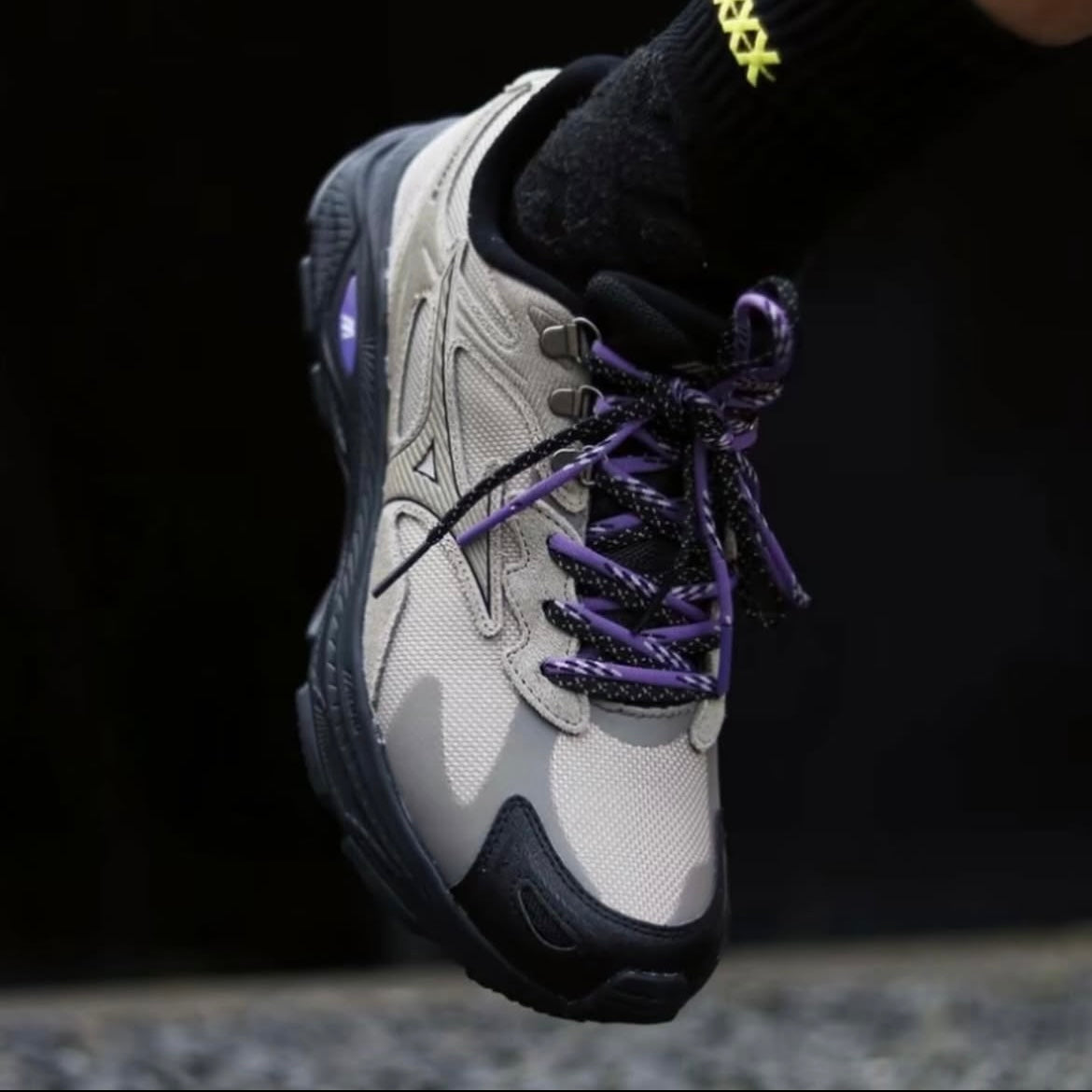 Preorder 預訂 Mizuno Racer S Grey Purple D1GH263502 防潑水