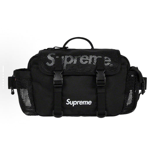 Supreme SS20 Waist Bag Black Cordura Fabric SS20B5