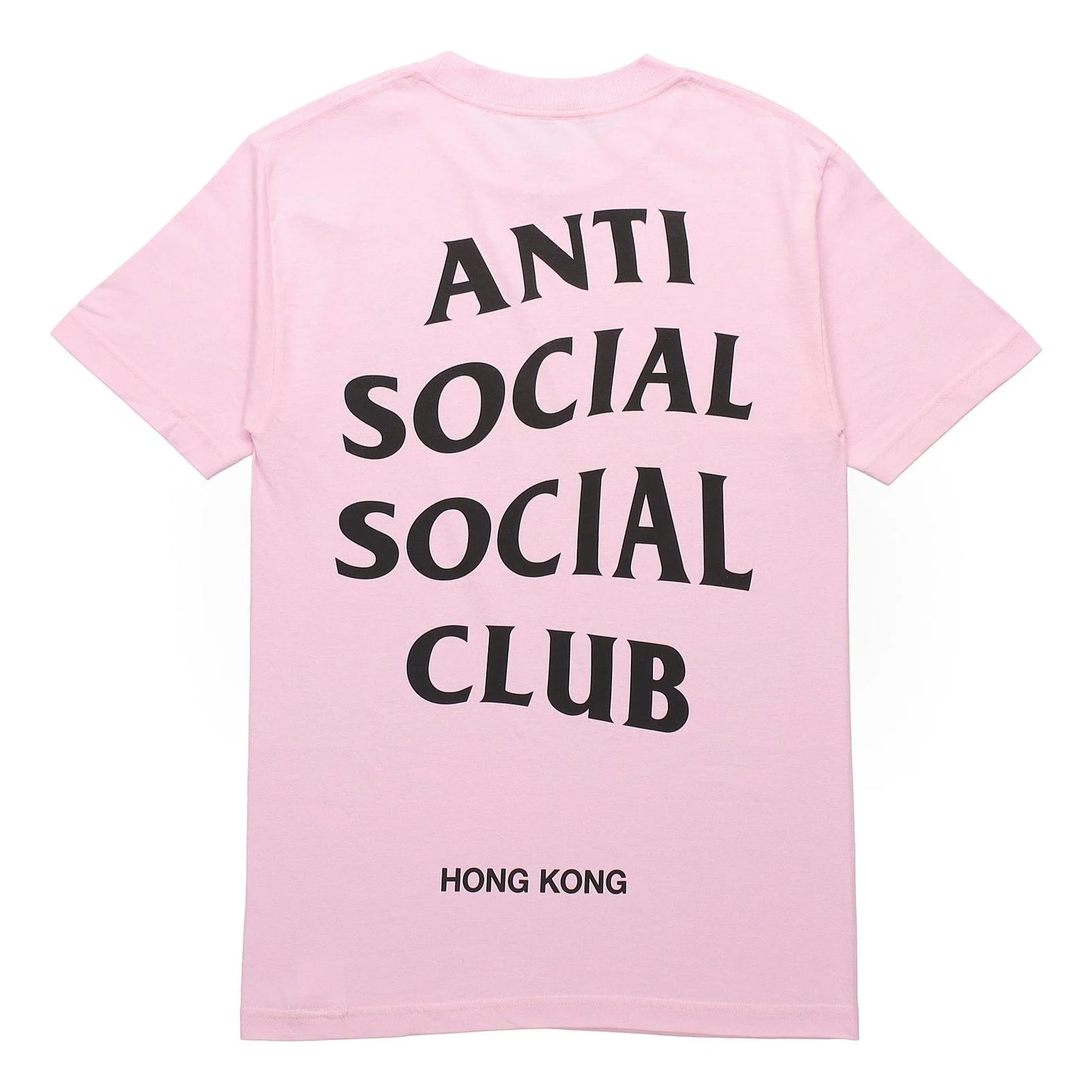 Anti Social Social Club ASSC Hong Kong City Tee Pink (Made In USA)