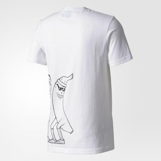 Adidas Originals Block Party Tee White BQ3128