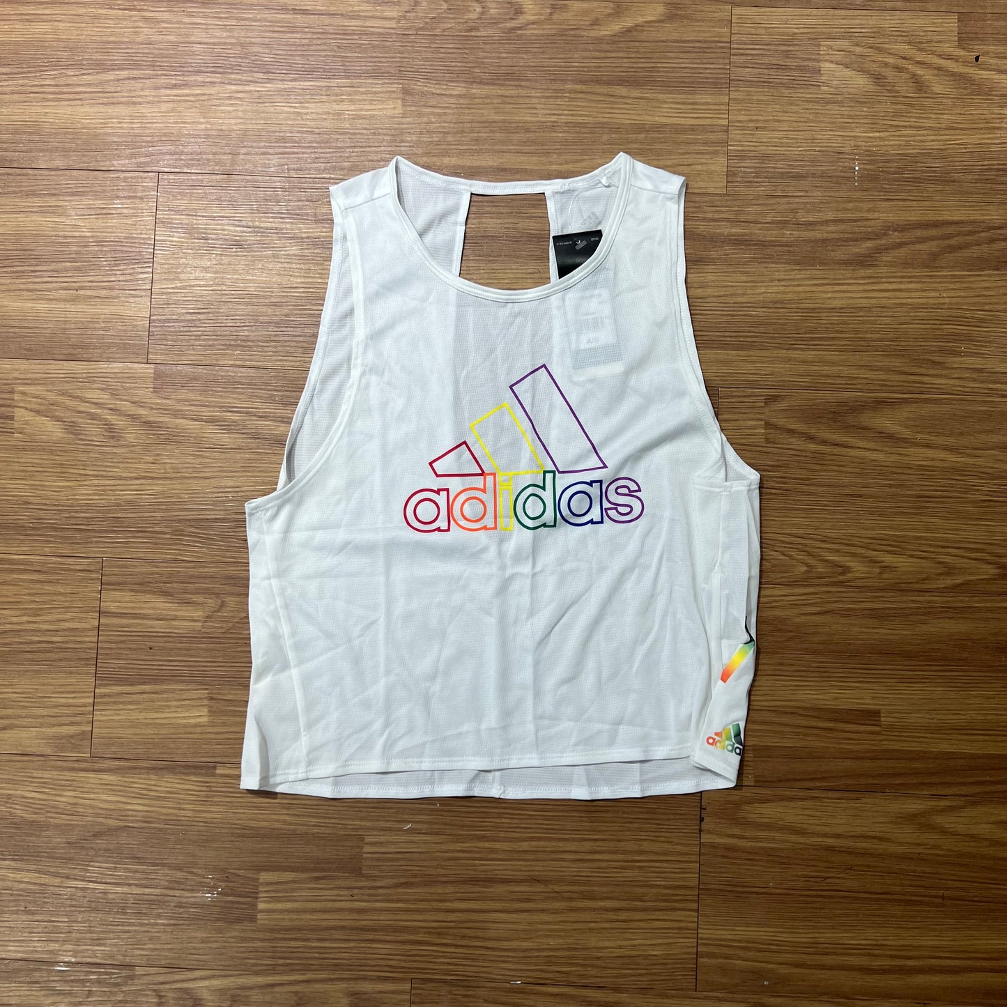 Adidas OTR Tank Pride White EK4329 白色運動背心 Energy Running Climalite