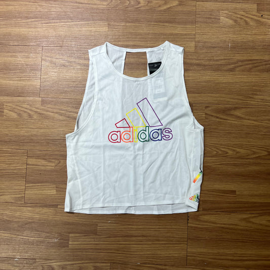 Adidas OTR Tank Pride White EK4329 白色運動背心 Energy Running Climalite