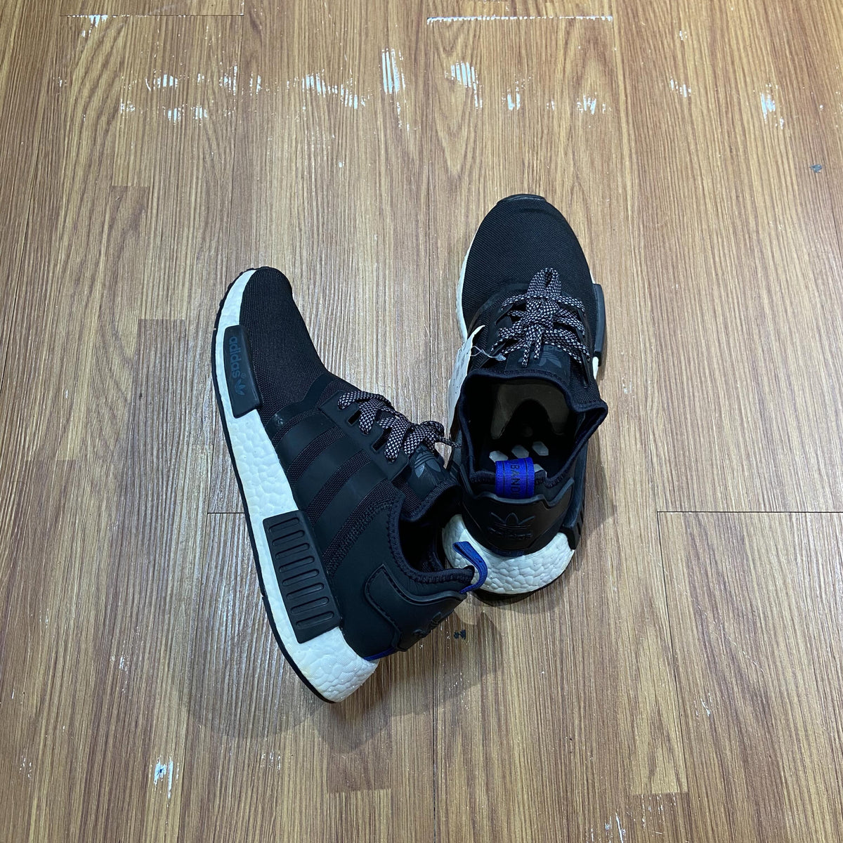 Adidas NMD R1 Black/Blue Tab S31515