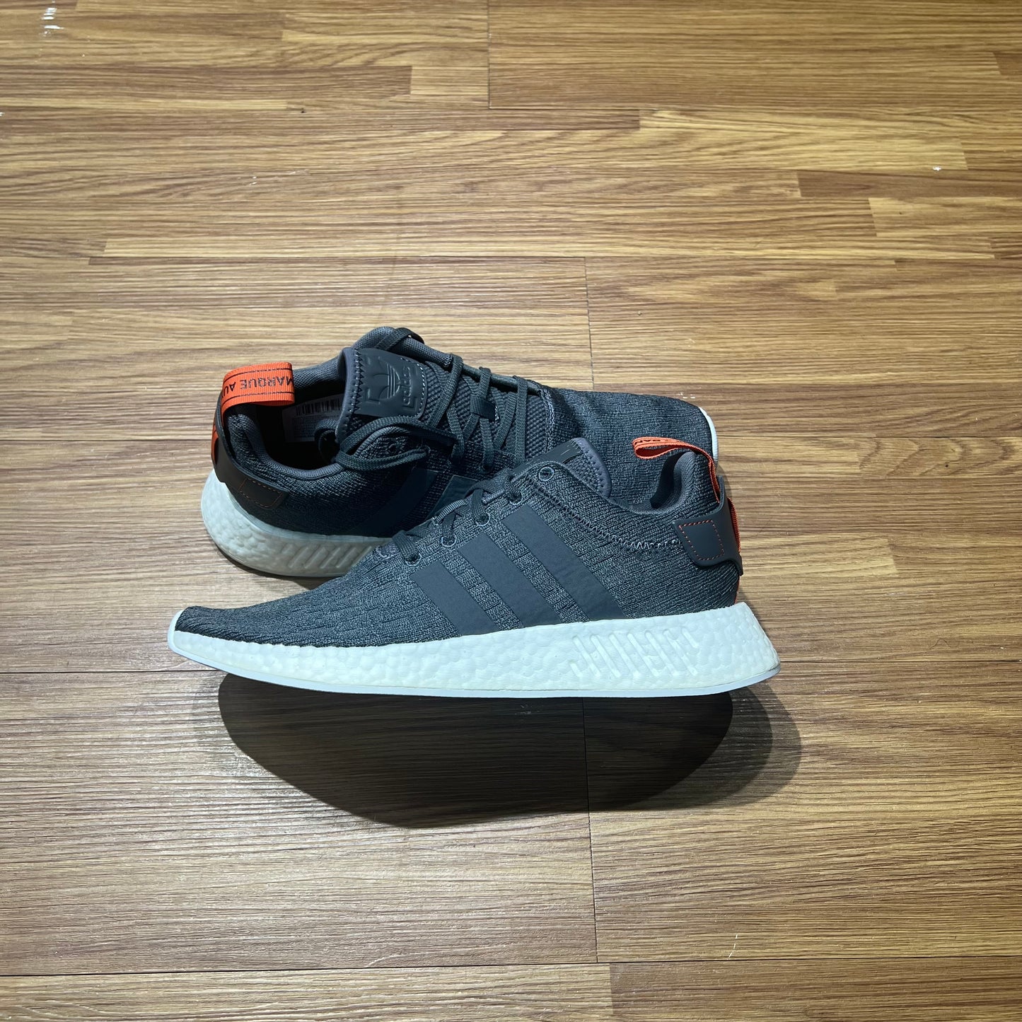 Adidas NMD R2 Grey Five Future Harvest BY3014 灰白 實拍