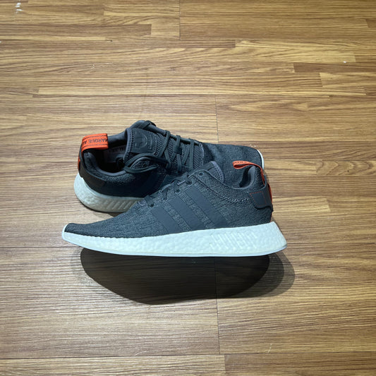 Adidas NMD R2 Grey Five Future Harvest BY3014 灰白 實拍
