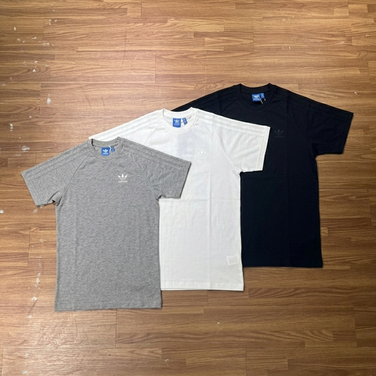 Adidas Originals CLFN Triple Tee (3-Stripe Small Logo Tee)