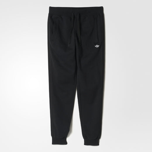 Adidas Originals Classic Trefoil Cuffed Sweatpants Black AZ1114