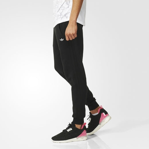 Adidas Originals Classic Trefoil Cuffed Sweatpants Black AZ1114