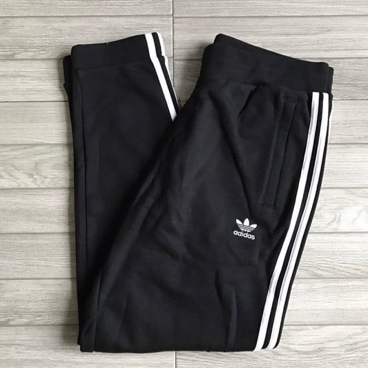 Adidas Originals Men SST 3-Stripe Jogger Pants Black CW2981