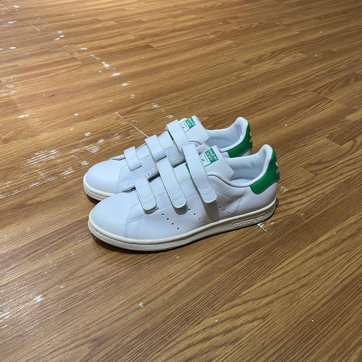 Adidas Stan Smith CF (J) White/Green S82702