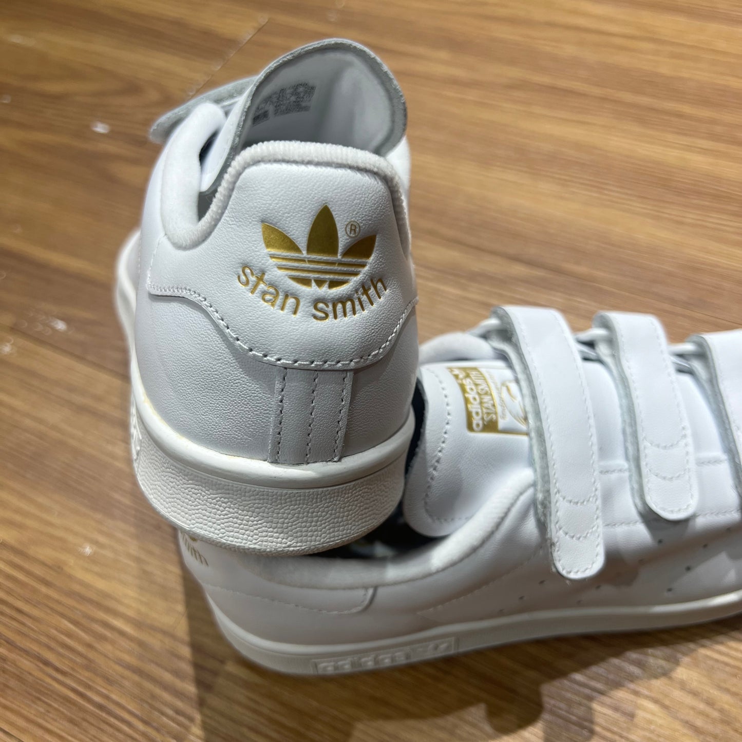 Adidas Stan Smith CF White/Gold S75188 實拍