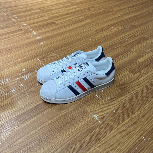 Adidas Superstar Foundation White/Blue Red S79208