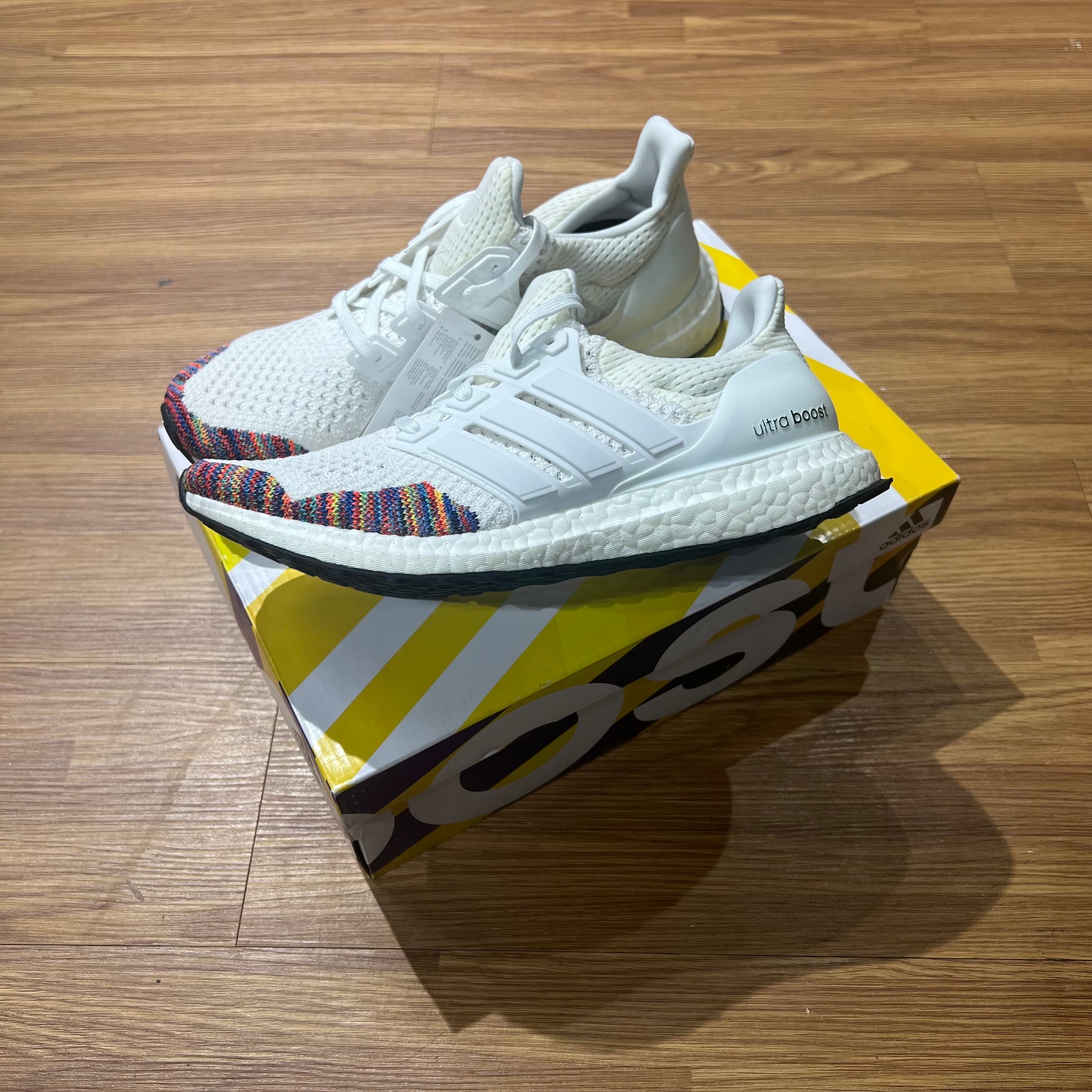 Adidas Ultra Boost 1.0 White Multicolor BB7800 Ultraboost 實拍